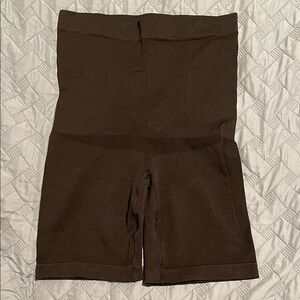NWOT Black High-Waisted Shapewear Shorts Size XL-XXL